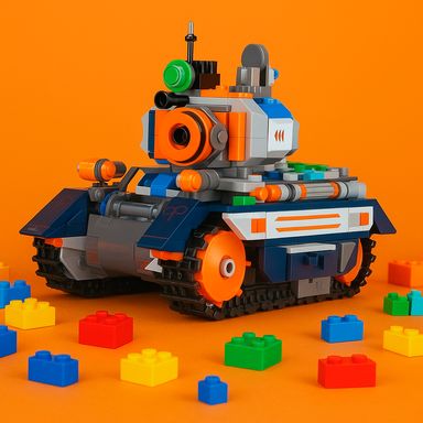 Bloques de Construccion Tanque Serie Miniso