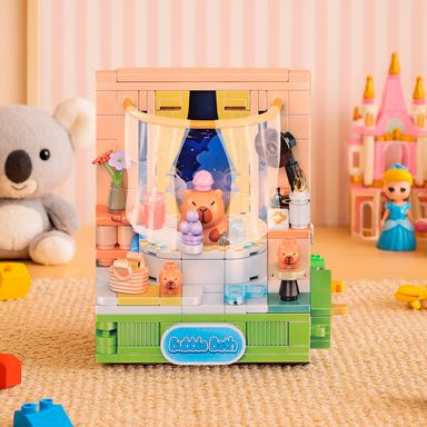 Bloques de Construccion Kapibara Tiempo Libre Serie Miniso