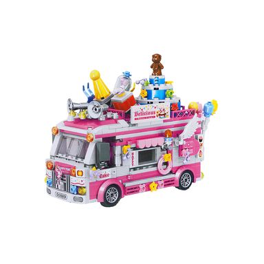 Bloques de Consrucción Carrito de Postres Serie Miniso