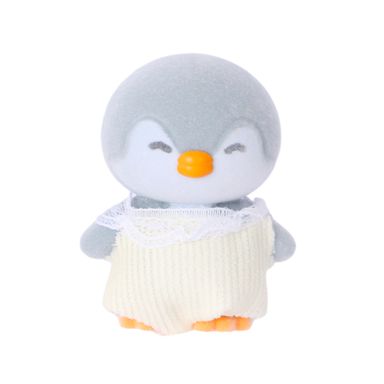 Peluche Sr Miniso Serie Mini Family Gris