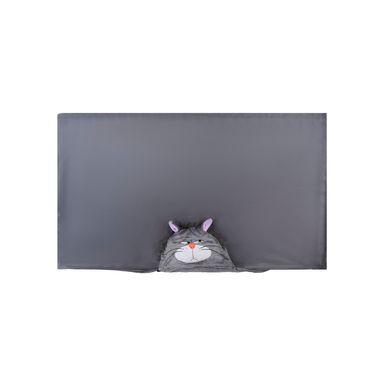 Manta Lucifer con Capucha Disney Cat Collection Gris