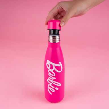 Termo de Acero Inoxidable de Doble Pared 500 Ml Rosa Colección Barbie
