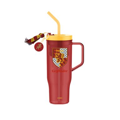 Botella de 1250 Ml con Pitillo Serie Harry Potter Roja