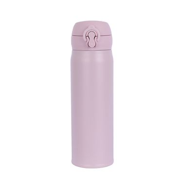 Termo con Tapa Abatible de 450 Ml Serie Miniso Rosa