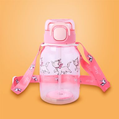 Vaso Plastico para Niños con Correa de 600 Ml Serie Disney Marie