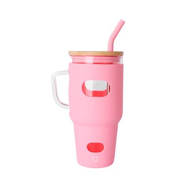Vaso de Vidrio 1020 Ml Rosa