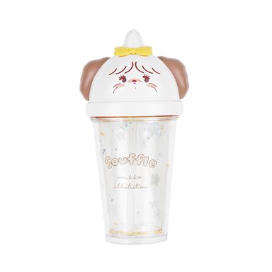 Vaso de Plastico de 320 Ml con Tapa Serie Mikko Souffle.