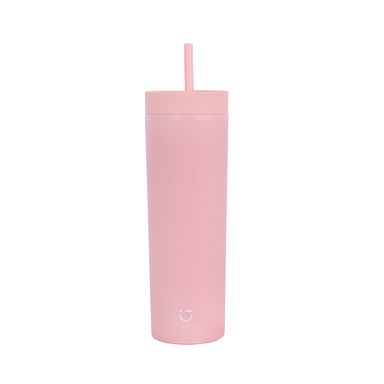 Vaso Plastico de 460 Ml Serie Miniso Naranja