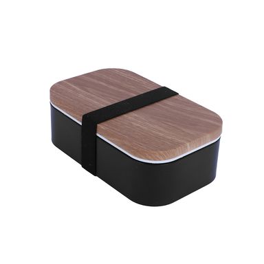 contenedor con Diseño de  Grano de  Made ra Negro