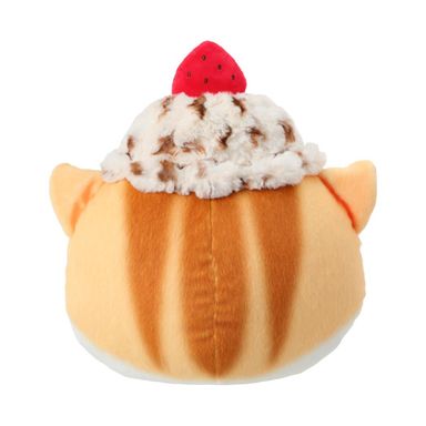 Almohada Cabeza de Gato Serie Mofusand Ice Cream Naranja