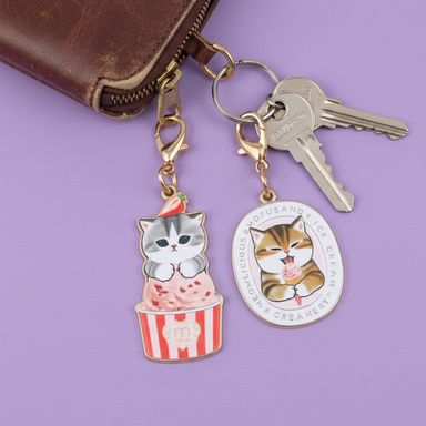 Set de Llaveros B Serie Mofusand Ice Cream