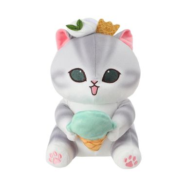 Peluche de Gato Serie Mofusand Ice Cream Verde