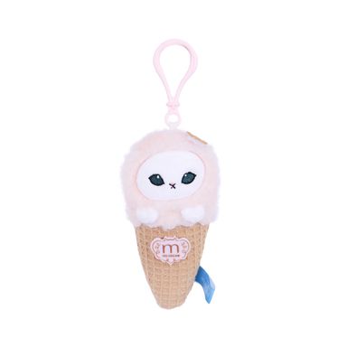 Llavero de Peluche Helado Serie Mofusand Cream Rosa