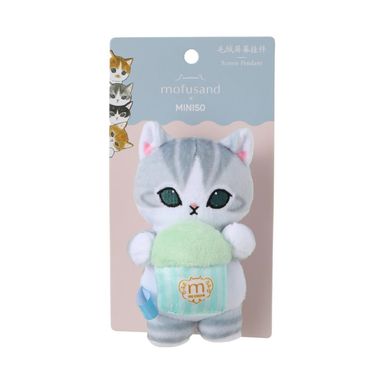 Peluche Helado Verde Serie Mofusand Ice Cream