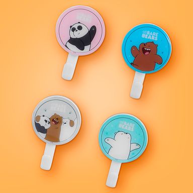 Ganchos Adhesivos Osos Escandalosos 4 Pzas