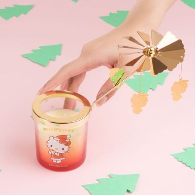 Vela Aromatica Navideña Serie Sanrio Hello Kitty
