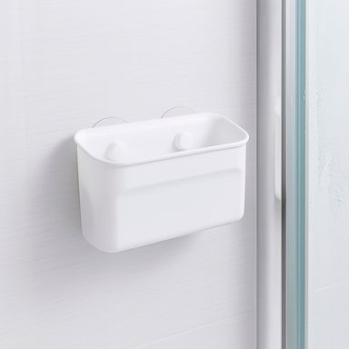 Organizador de Plastico para Ducha con Ventosa para Adherir
