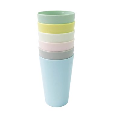 Paquete de Vasos Ecológico Medianos 6 Unidades