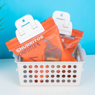 Clip oara Bolsa de Alimentos Gran Fuerza 2 Piezas