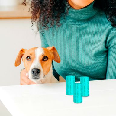 Bolsas para Desechos de Mascota Degradables Verde 4 Piezas