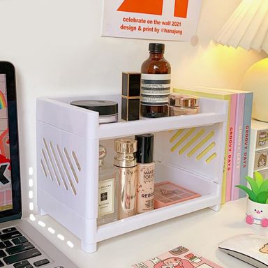 Organizador de Plastico de Dos Capas