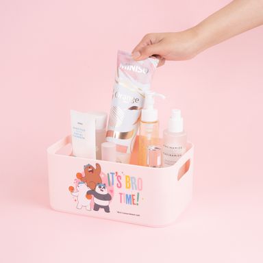 Organizador de Plastico L Serie We Bear Bears Rosa