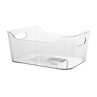 Organizador con Asa L Serie Miniso Transparente