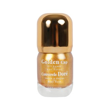 Esmalte para Uñas con Tapa Dorada Oro Serie Starlight