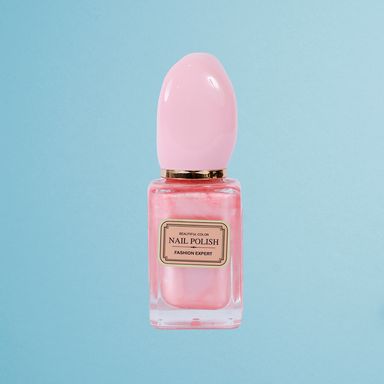 Esmalte para Uñas Rosa Metalico