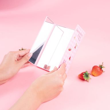 Espejo Triple Plegable Serie Rosita Fresita