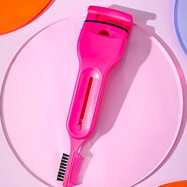 Encrespador de Pestañas Profesional Portatil 2 En 1