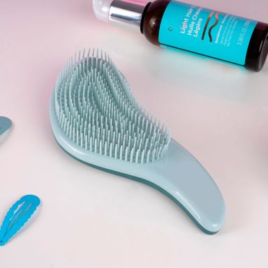 Cepillo para el Cabello Bicolor Suave Verde