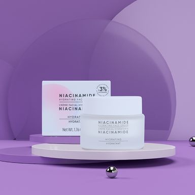 Crema Facial Hidratante de Niacinamida