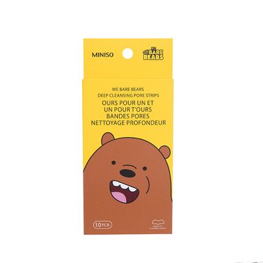 Banda de Puntos Negros para la Nariz Serie We Bare Bears 10 Piezas
