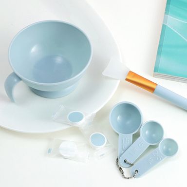 Set para Mascarillas Comprimidas Azul
