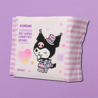 Toallitas Secas Kuromi Serie Sanrio 25 Unidades