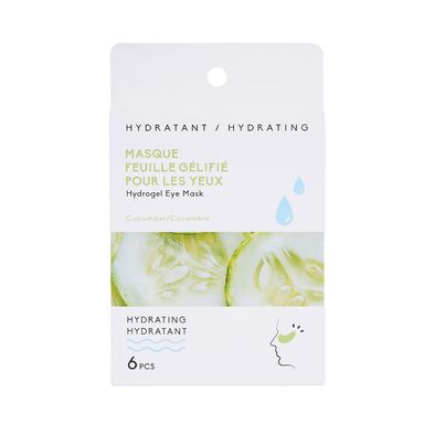 Mascarilla para Ojos de Gel Cohombro 6 Piezas