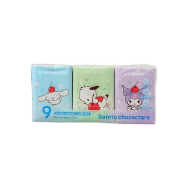Pañuelos Serie Sanrio 9 Paquetes