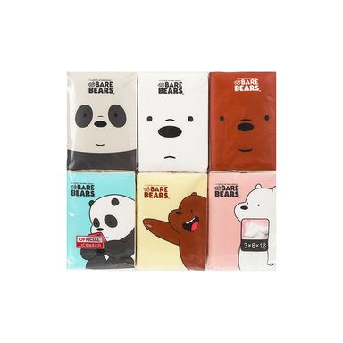 Paquete de Pañuelos Desechables Osos Escandalosos