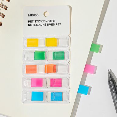 Post-It Extraibles 5 Colores 5 Piezas Pequeños