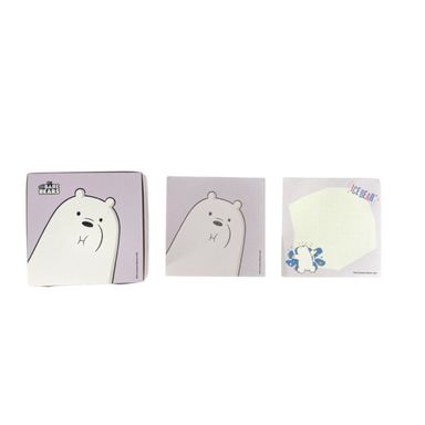 Post It de Notas 250 Hojas Polar Serie We Bare Bears