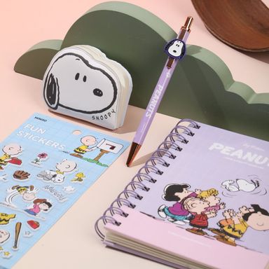 Libretas Antiestres  64 Hojas  Serie Snoopy