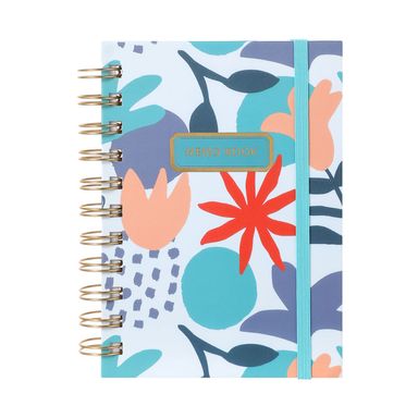 Libreta con Espiral A5 Dazzling World Banda Azul Claro 100 Hojas