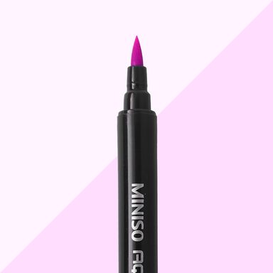 Plumón a Base de Agua Doble Punta Lila