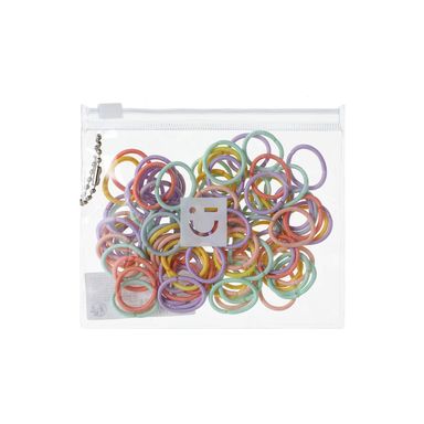 Paquete de Ligas para el Cabello Mini Anillos 100 Piezas