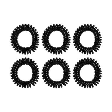 Liga para Cabello Serie Miniso Negro 6 Piezas