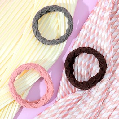 Paquete de Moñas para el Cabello Rombo Clásico 3 Piezas, Multicolor