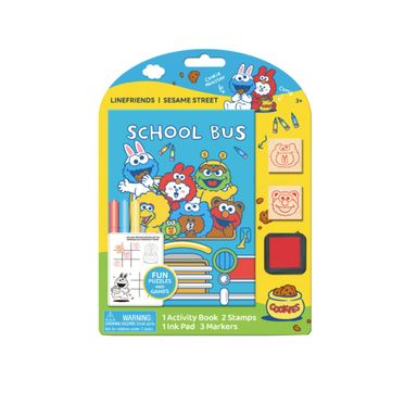 Set de Pintura con Sello Serie Sesame Street