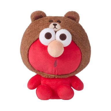 Peluche 10In Sentado Elmo Serie Sesame Street