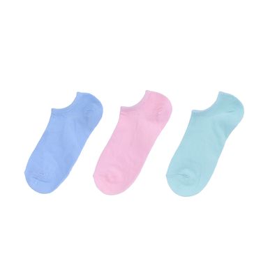 Medias para Mujer Color Azul Rosa Verde 3 Pares